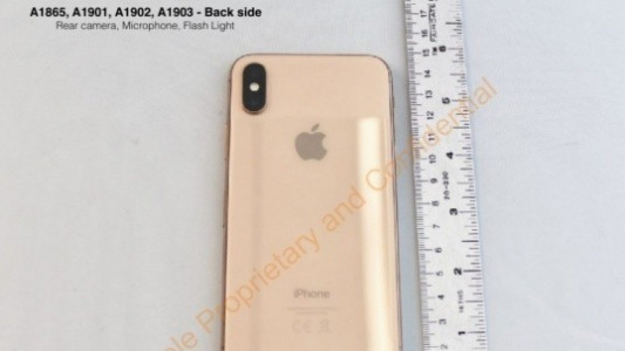 Gold Renkli Apple iPhone X, FCC Sertifikası Aldı