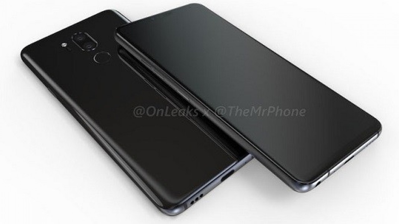 LG G7 Çentikli ve Çerçevesiz Ekran Paneliyle Birlikte Geliyor