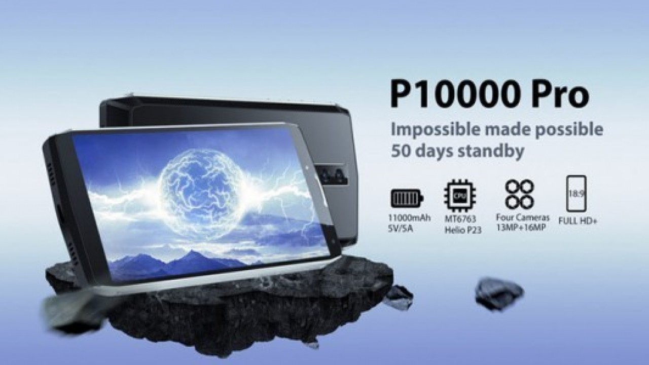 Blackview'den 11.000 mAh kapasiteli: P10000 Pro
