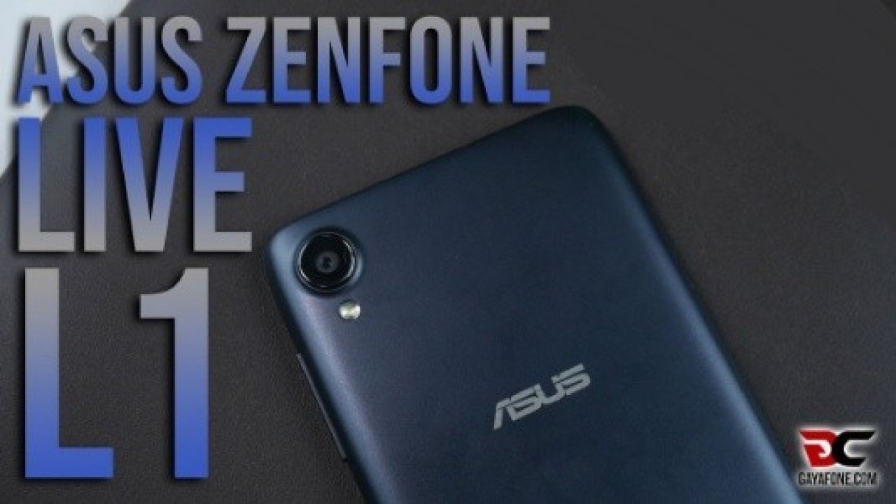 Asus Zenfone Live L1 Android Go Akıllı Telefon Duyuruldu