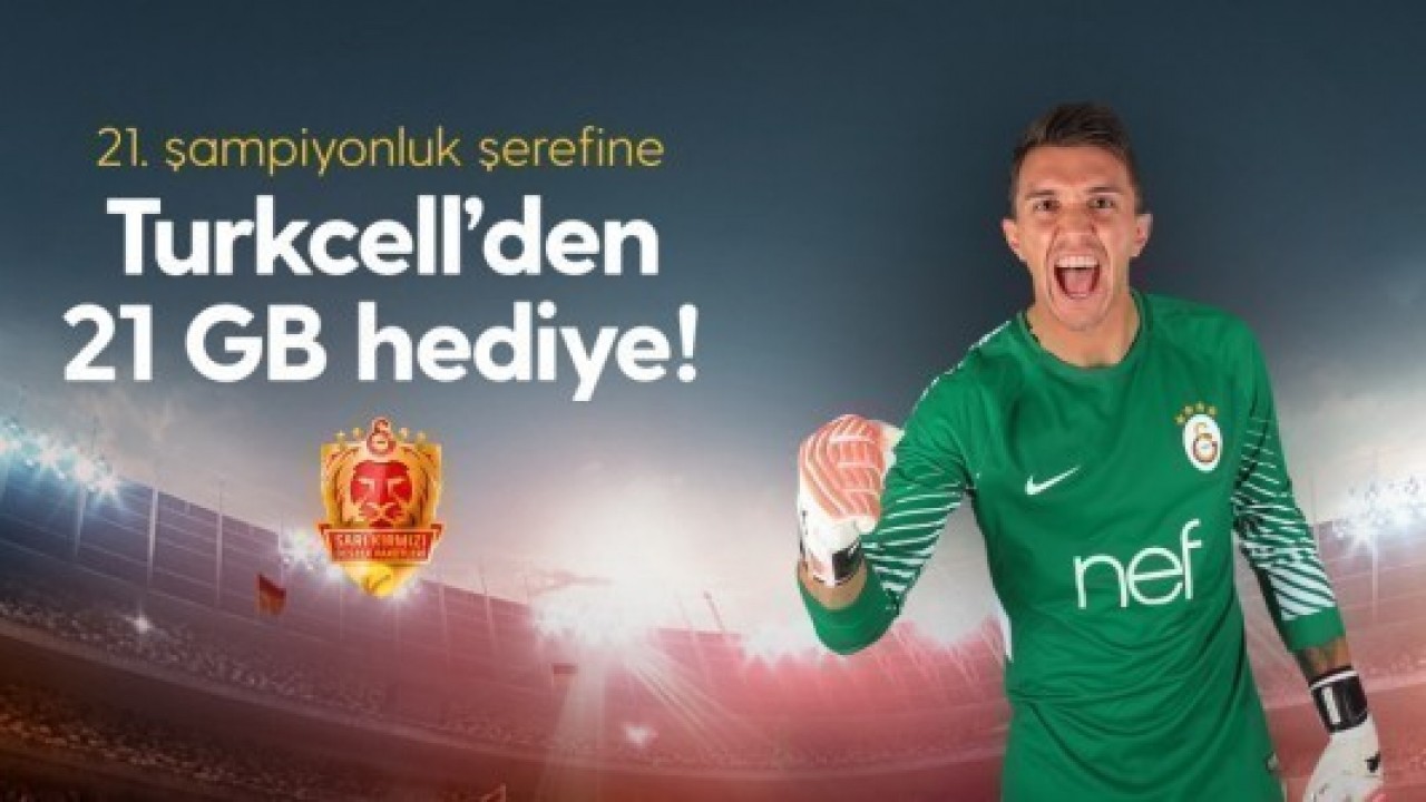Turkcell, Galatasaray taraftarına bedava internet dağıttı