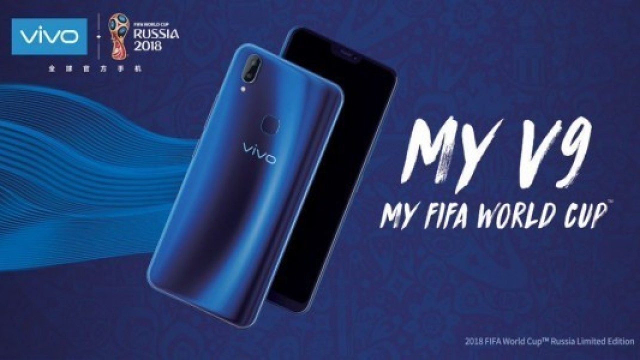 Vivo V9 Mavi 2018 FIFA Dünya Kupası Rusya Özel Versiyonu Duyuruldu