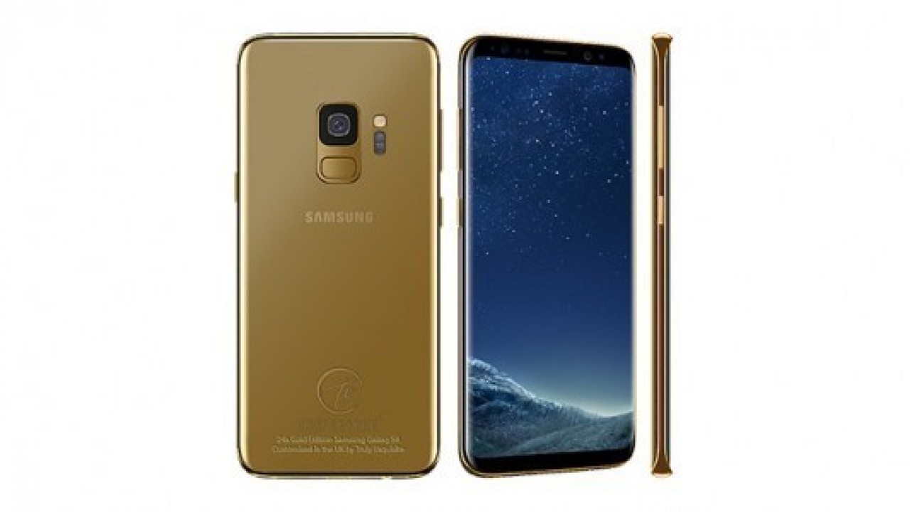 24 ayar altın içeren Galaxy S9 serisi satışa çıktı