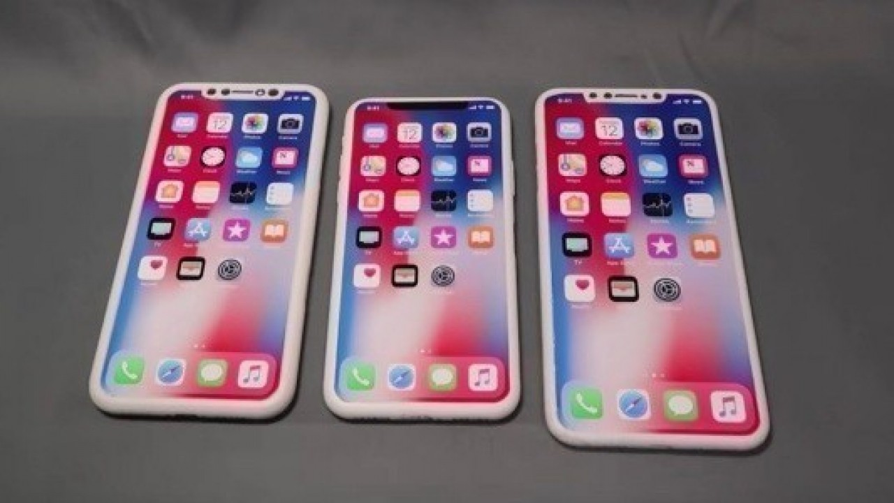 2018 iPhone X ikinci Nesil, iPhone X Plus ve 6.1 inç iPhone Maket Modelleri Video ile Ortaya Çıktı