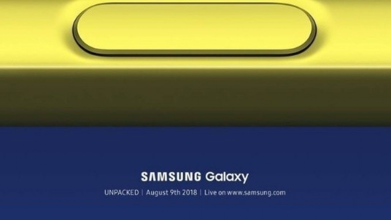 Samsung, Galaxy Note9'un Tanıtım Tarihini Açıkladı