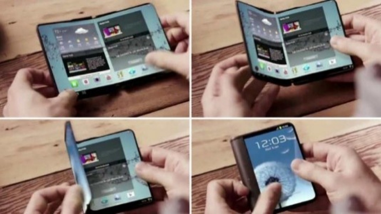 Samsung, Katlanabilir OLED Paneli Üretimine Başlıyor