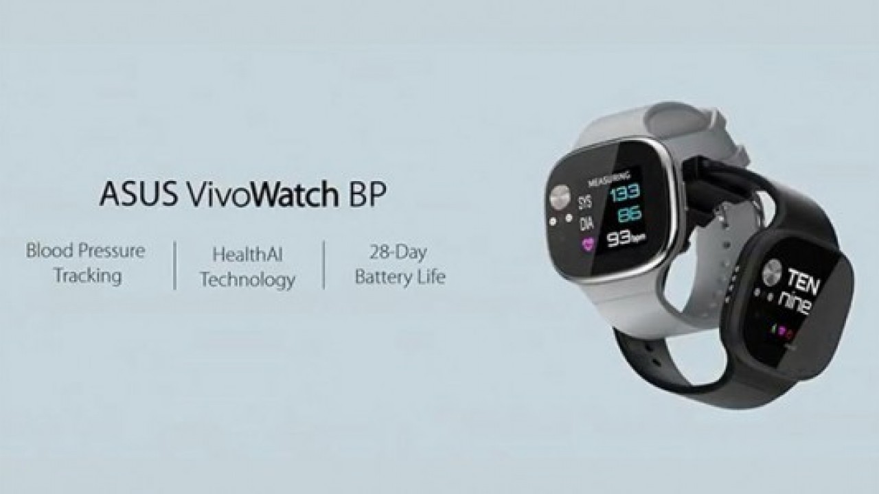 Asus yeni akıllı saati VivoWatch BP'yi tanıttı