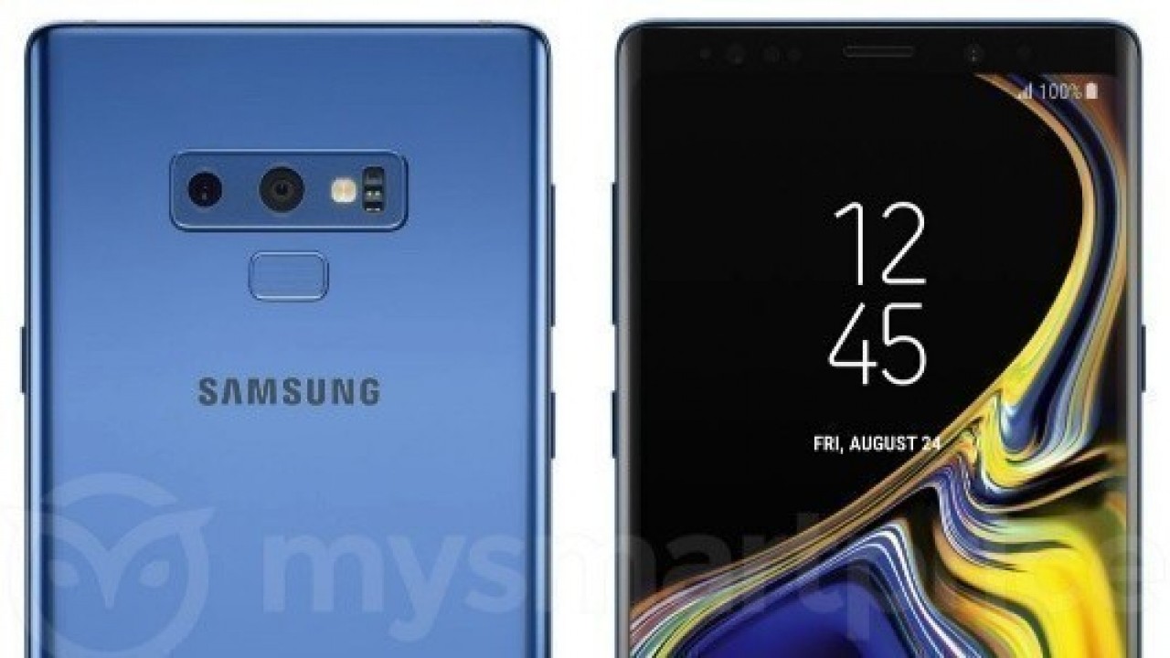 Galaxy Note 9, Mercan Mavisi Rengi ve Perakende Kutusu ile İnternete Sızdırıldı