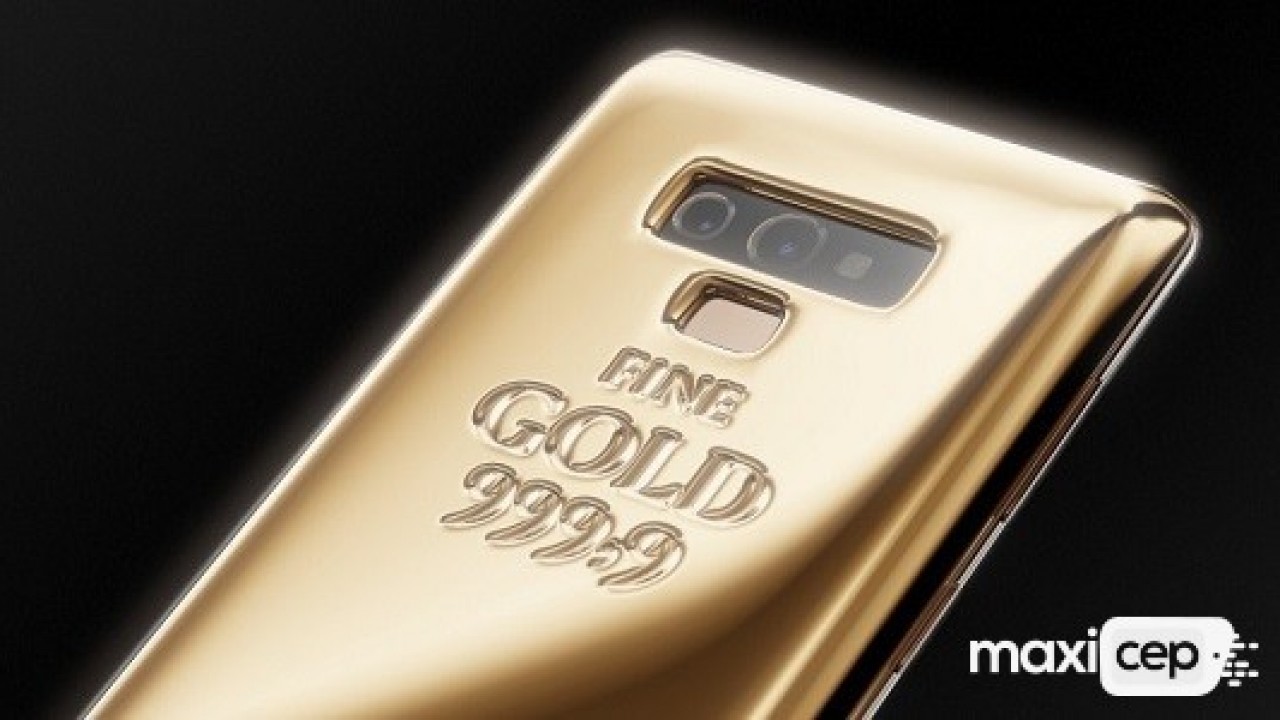 Saf Altın Kaplamalı Samsung Galaxy Note 9 Duyuruldu