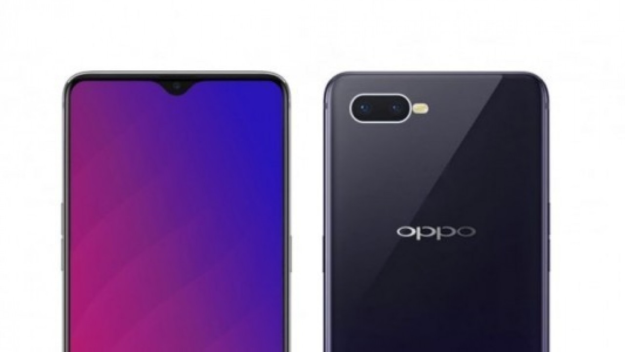 OPPO F9'un resmi posterleri, çift kamera ve parmak izi okuyucusunu doğruladı