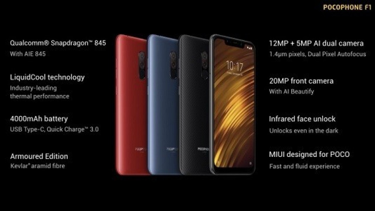Pocophone F1 Yakında Türkiye'de Satışa Sunulacak