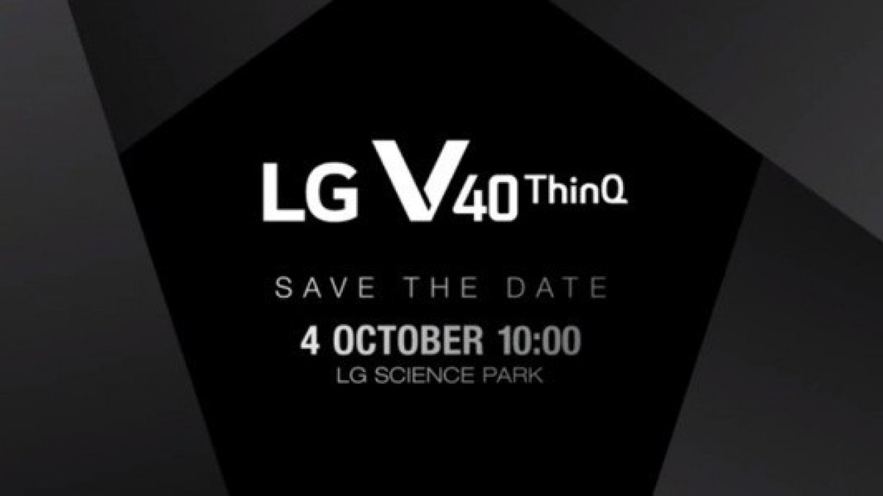 LG V40 ThinQ'nun Tanıtım Tarihi ve Özellikleri Belli Oldu 