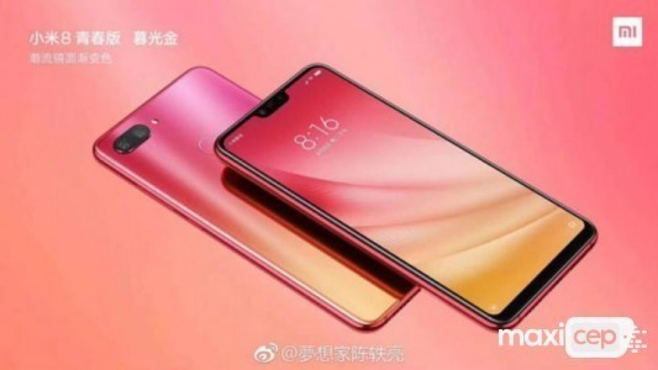 Xiaomi Mi 8 Youth 3 farklı renge sahip olacak