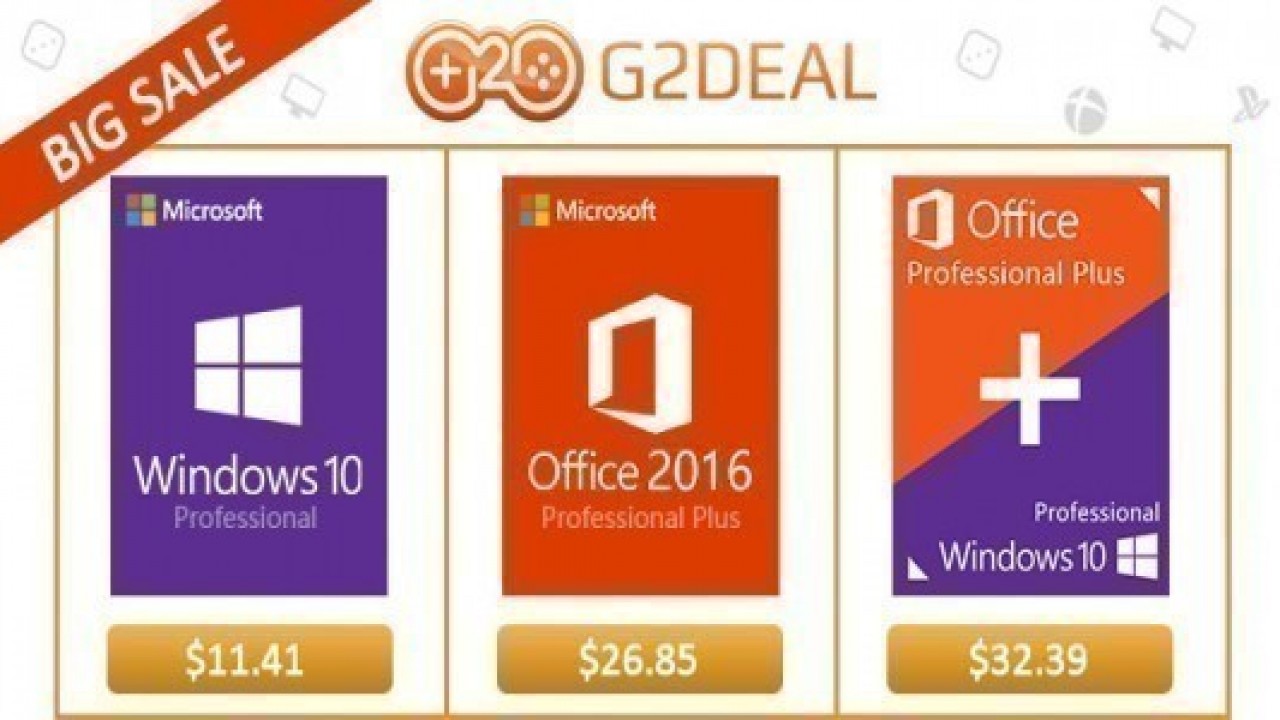 %85 indirim! Windows 10 Pro 12$ ve Office 2016 ise 28$