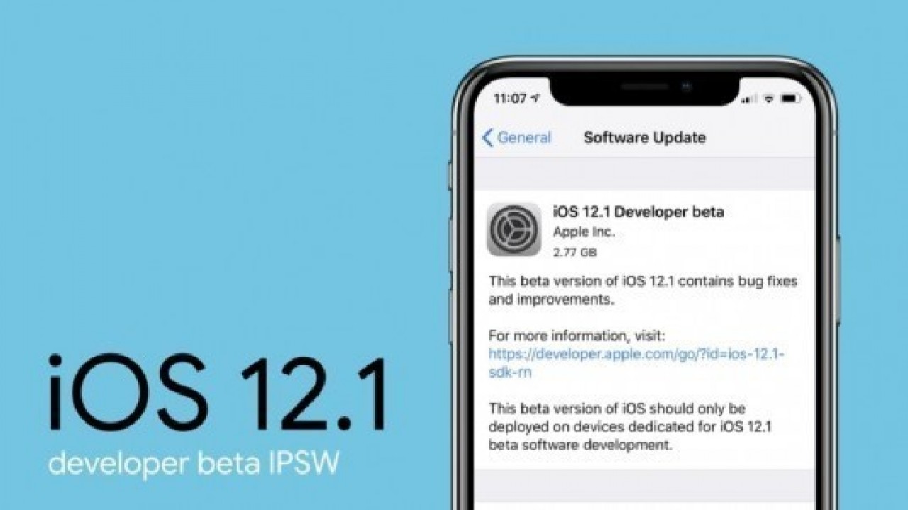 iOS 12.1 geliştirici beta sürümü yayınlandı