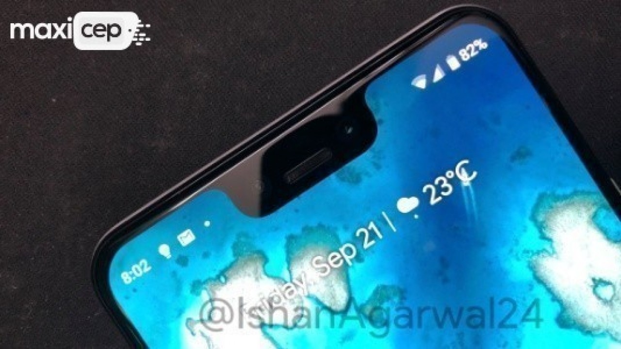 Nane Yeşili Güç Tuşuna Sahip Beyaz Pixel 3 XL Görüntüleri Sızdırıldı 