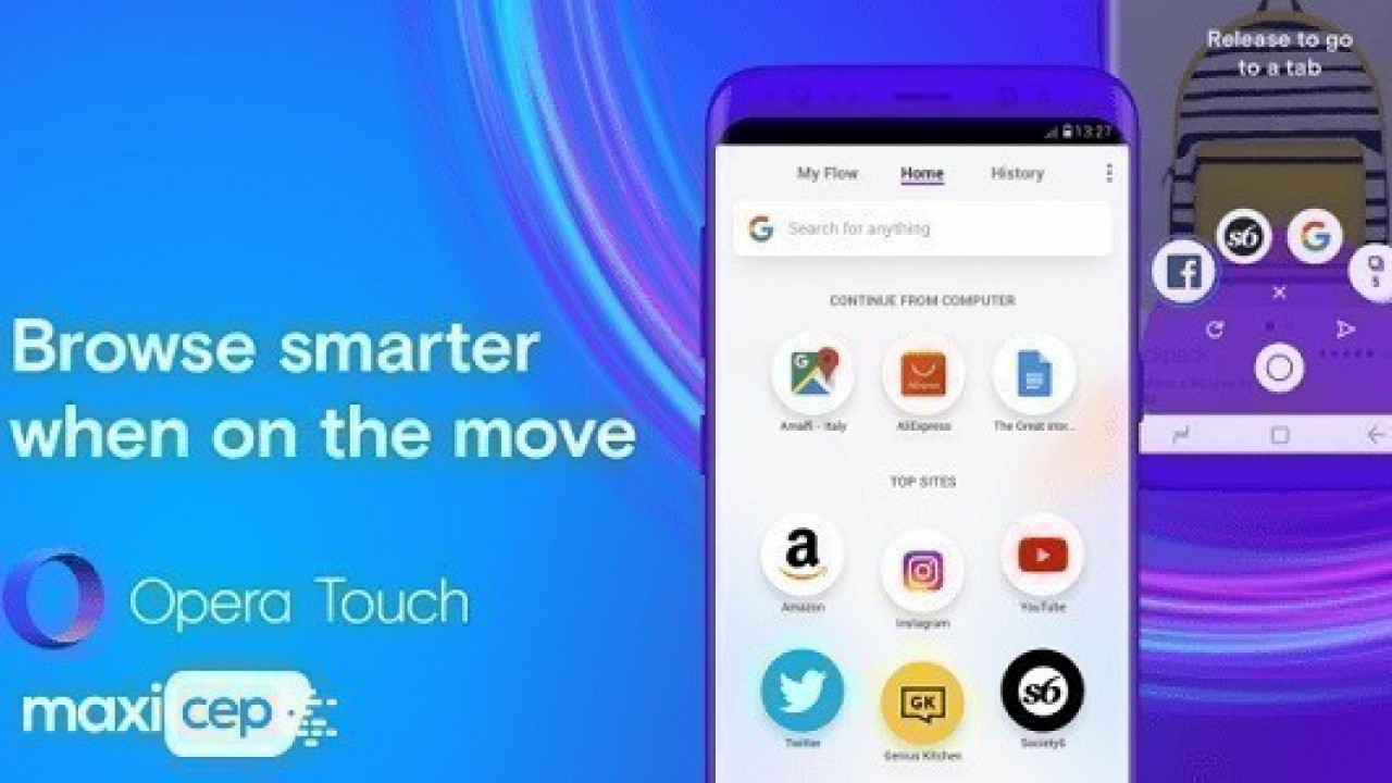 Opera Touch Android İçin Yeni Bir Güncelleme Almaya Başladı