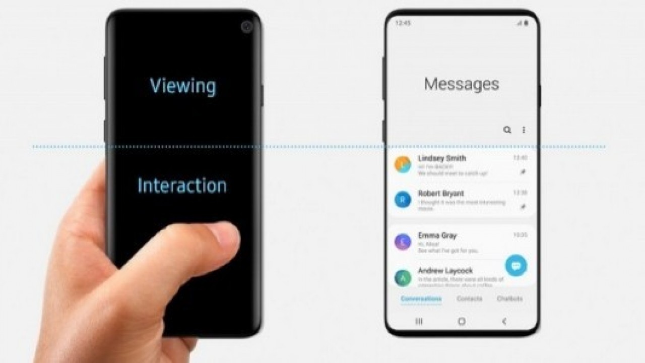 Samsung'un One UI Belgeleri, Yanlışlıkla Galaxy S10 Tasarımını Ortaya Çıkardı