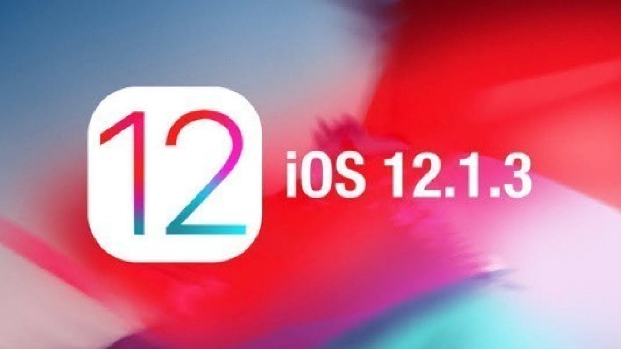 Apple, IOS 12.1.3 Güncellemesi İPhone ve iPad Modelleri için Yayınlandı