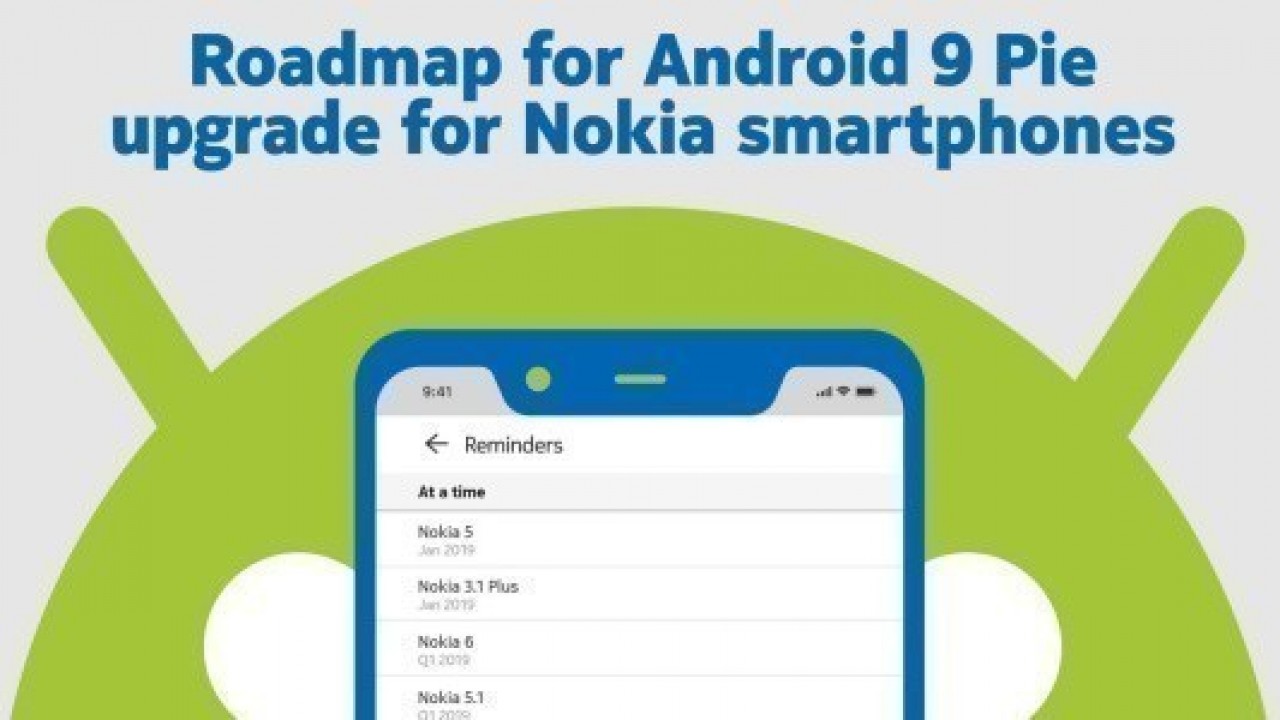 HMD Global, Nokia Telefonların Android Pie Güncellemesi Yol Haritasını Açıkladı