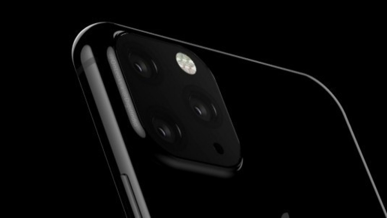 2019 İPhone'u Üçlü Kamera ile Gösteren Bir Görsel Sızdırıldı