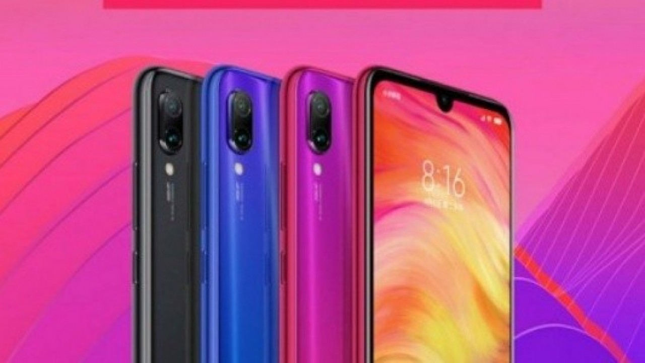 Xiaomi Redmi 7'nin Renk Seçeneklerini Doğrulayan Tanıtım Posteri Sızdırıldı