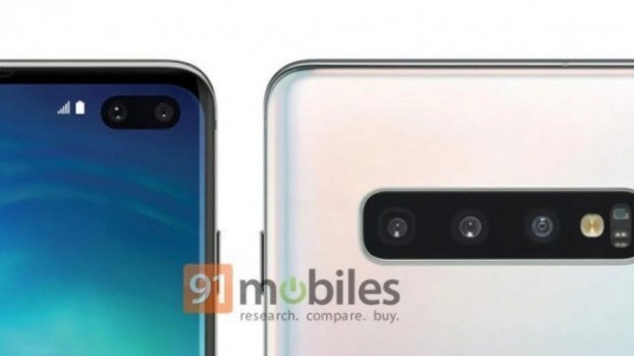 Galaxy S10+'ın Resmi Görüntüsü İnternete Sızdırıldı