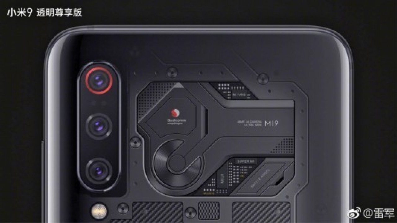 Xiaomi Mi 9'un Şeffaf Versiyonu Özel Bir Kameraya Sahip 