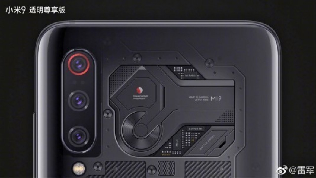 Xiaomi Mi 9'un Şeffaf Versiyonu Özel Bir Kameraya Sahip