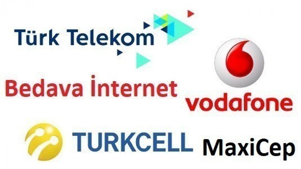 Turk Telekom Turkcell Vodafone Bedava İnternet Paketleri