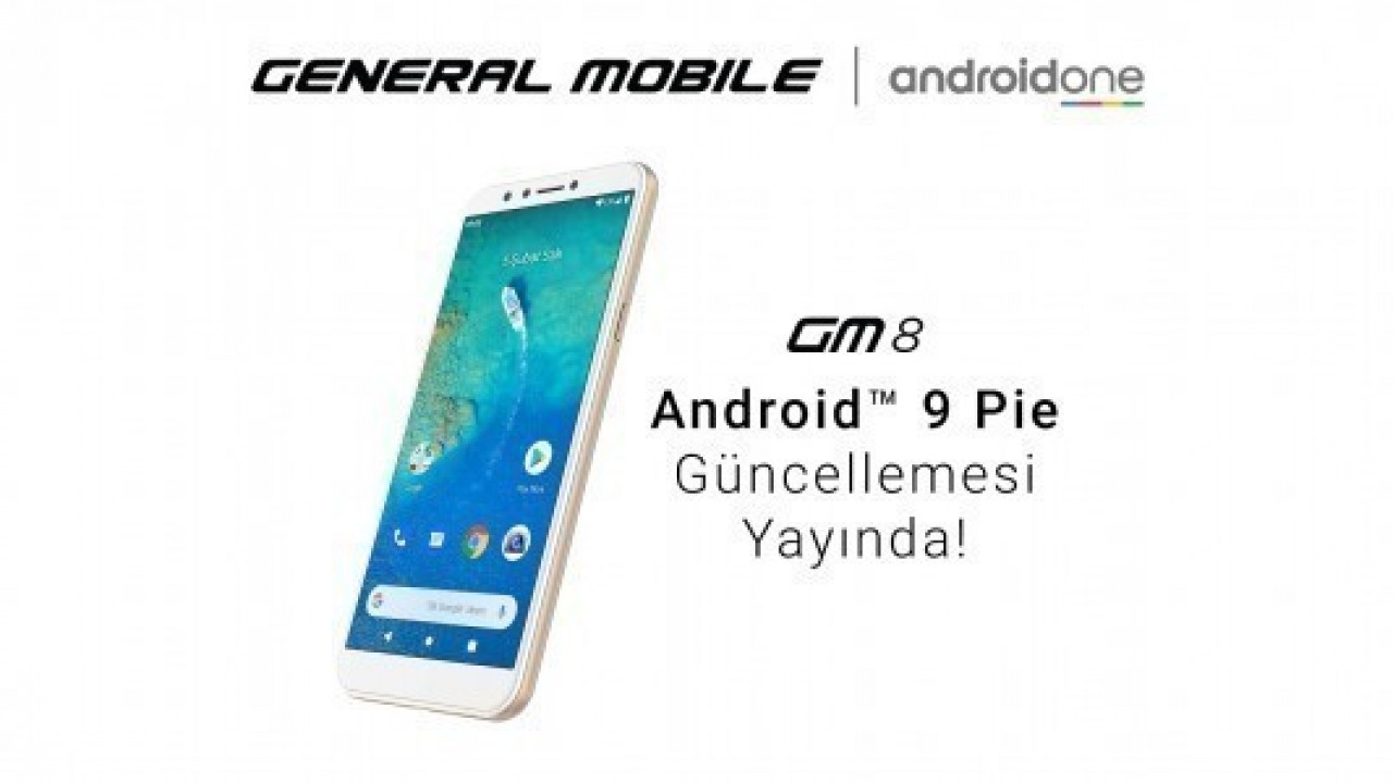 GM 8 İçin Android 9.0 Pie Güncellemesi Yayınlandı