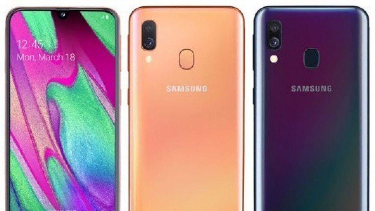 Samsung Galaxy A40, 5.9 inç Infinity-U Ekranla Listelendi