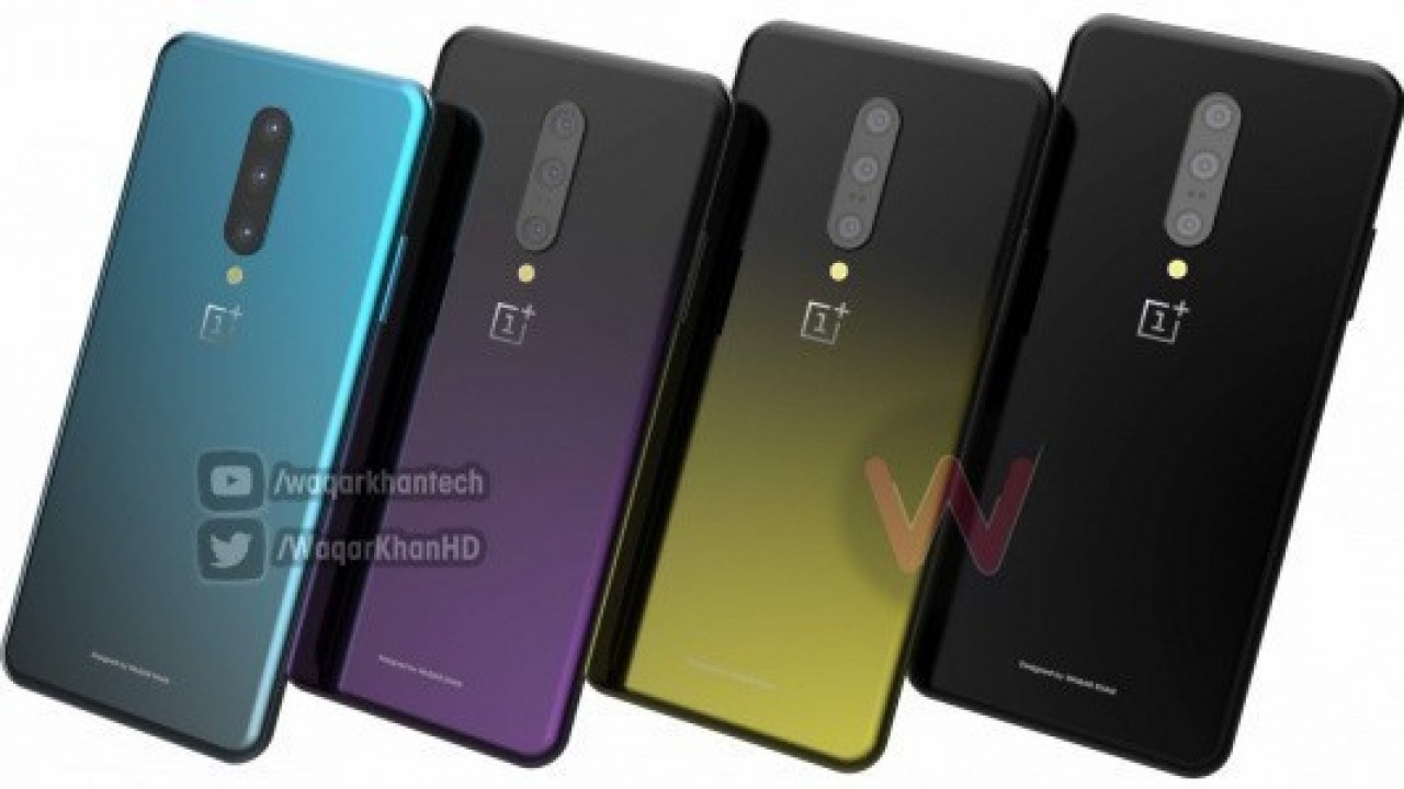 Oneplus 7'nin Renklerini Gösteren Görüntüleri Sızdırıldı