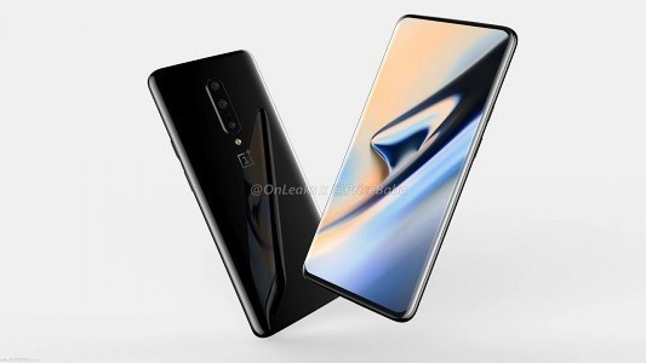 OnePlus 7'nin Render Görüntüleri Göz Kamaştırıyor