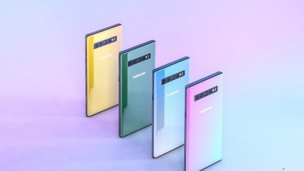 Galaxy Note 10'un Konsept Görselleri Paylaşıldı