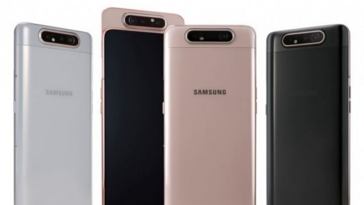 Galaxy A80, 6.7 inç Infinity Ekran ve Snapdragon 730G Yonga Seti ile Duyuruldu