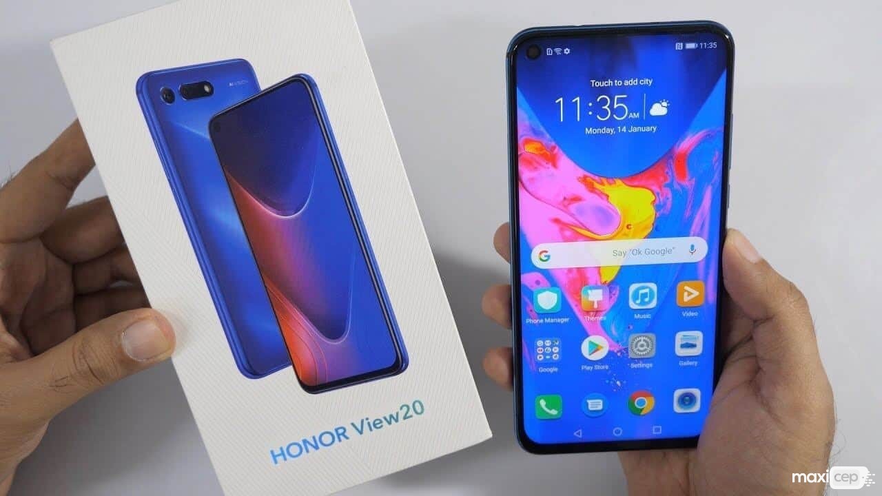 Honor 20 Pro'nun Arka Tasarımı Dörtlü Kamerayı Gözler Önüne Seriyor