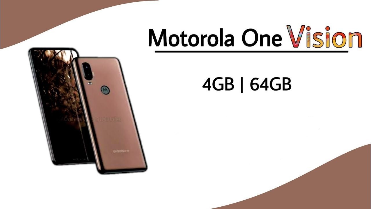 Android One Kapsamındaki Motorola One Vision 15 Mayıs'ta Geliyor