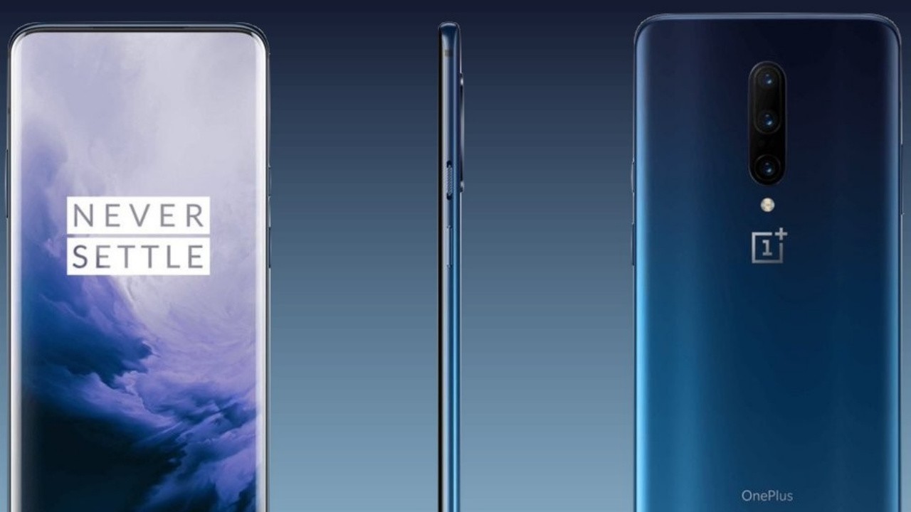 Oneplus 7 Pro'nun Nebula Mavisi ve Ayna Gri Renkleri, Basın Görsellerinde Ortaya Çıktı