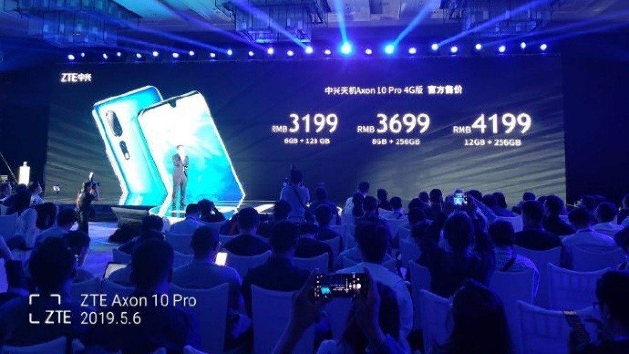 ZTE Axon 10 Pro Resmi Olarak Duyuruldu 