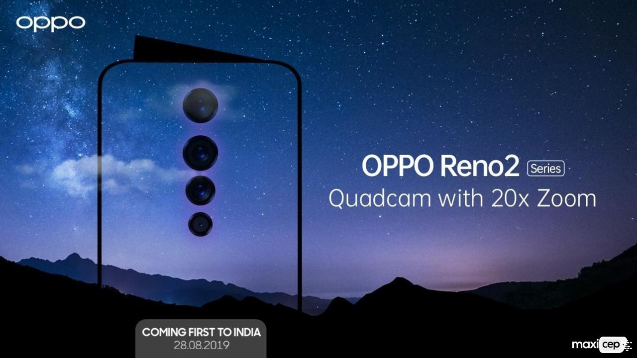 Oppo Reno 2 Dört Arka Kamera İle Birlikte Geliyor