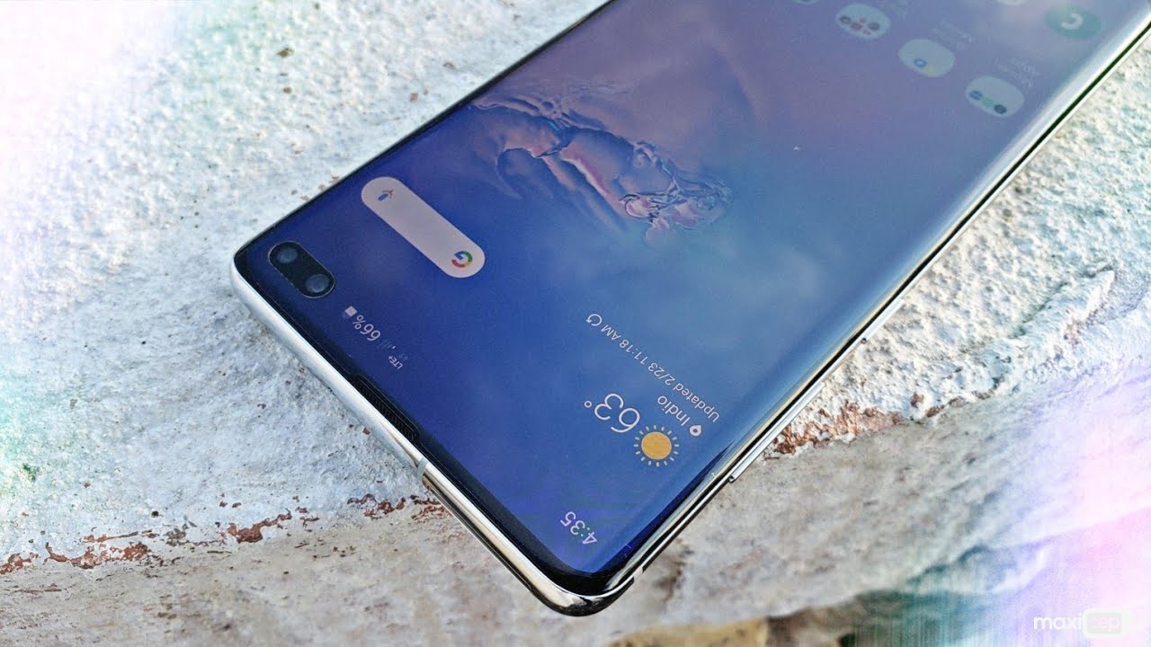 Samsung Galaxy S10 Plus Android 10 İle Çalışır Halde Bir Videoda Ortaya Çıktı