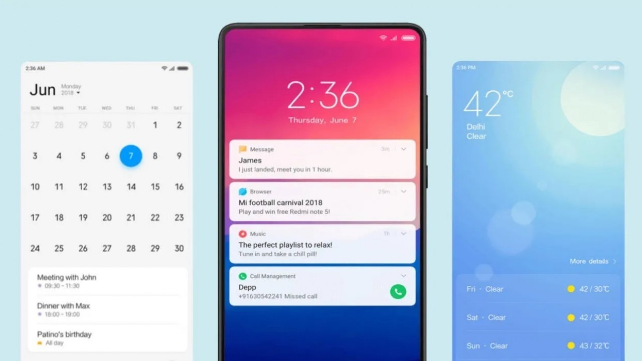 Xiaomi'nin Yeni MIUI 11 Arayüzünün Tasarımı Sızdırıldı