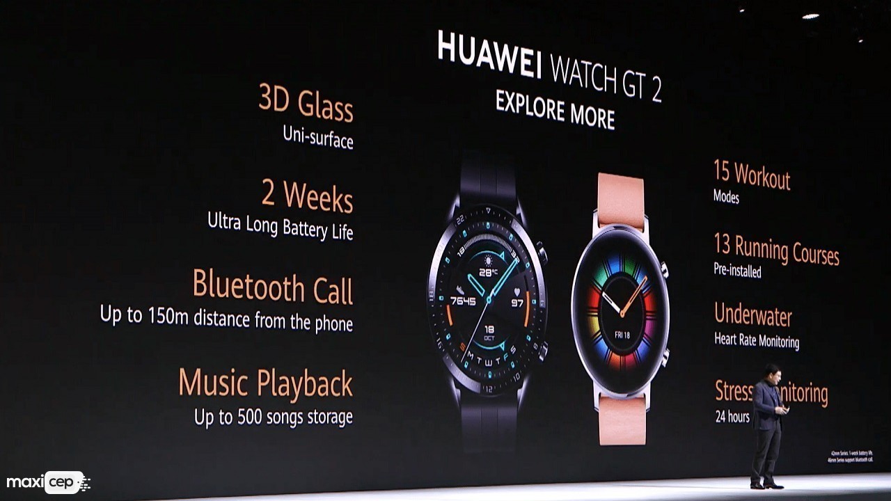 Huawei Watch GT 2 Akıllı Saati ve Huawei Vision Akıllı Televizyonu Tanıtıldı