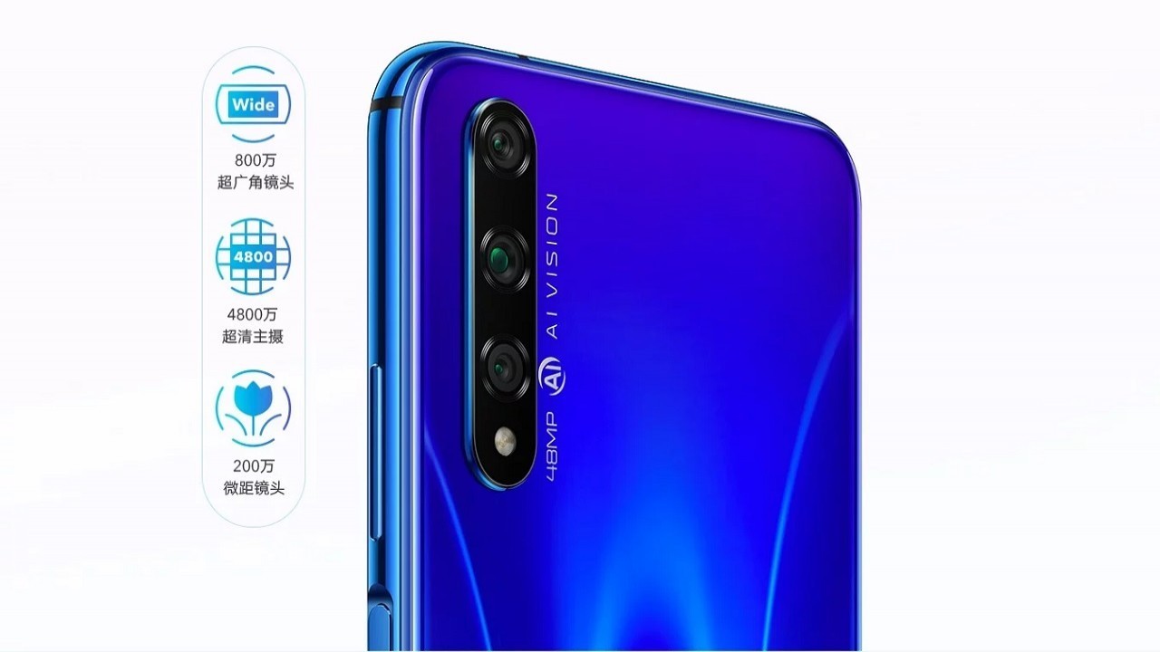 Ekran İçi Ön Kameraya Sahip Honor 20S ve Honor Play 3 Duyuruldu