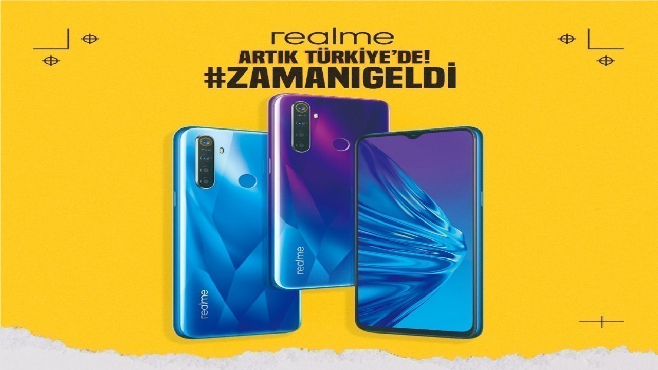 Realme modelleri Türkiye'de satışa sunuldu