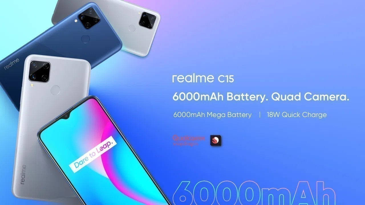 Realme C15 Qualcomm Edition resmi olarak duyuruldu