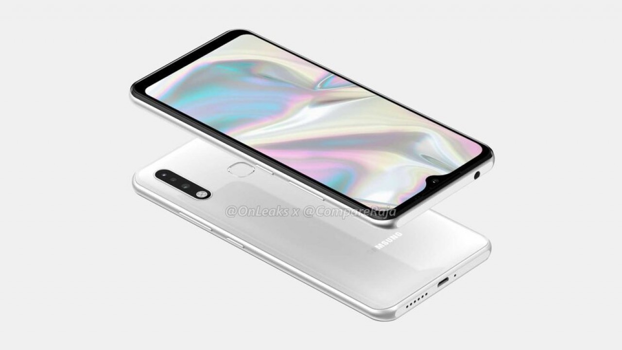 Samsung Galaxy A70e render görüntüsü ile ortaya çıktı
