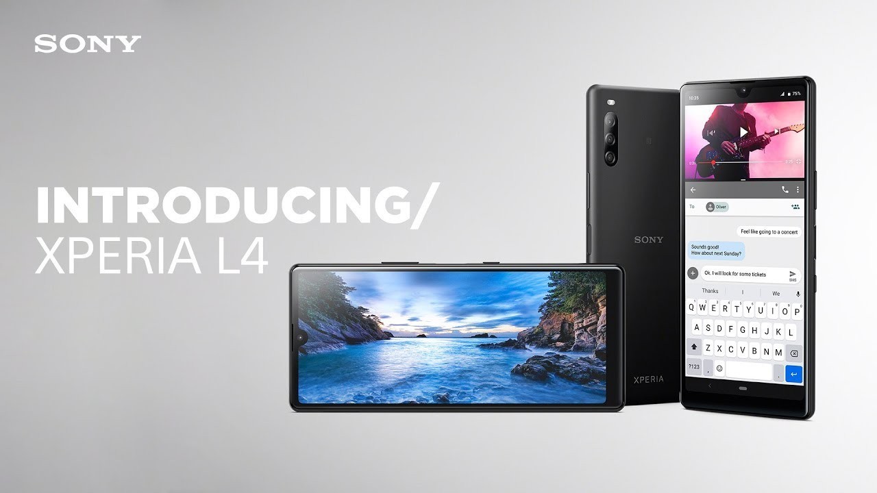 Sony Xperia L4 resmi olarak duyuruldu