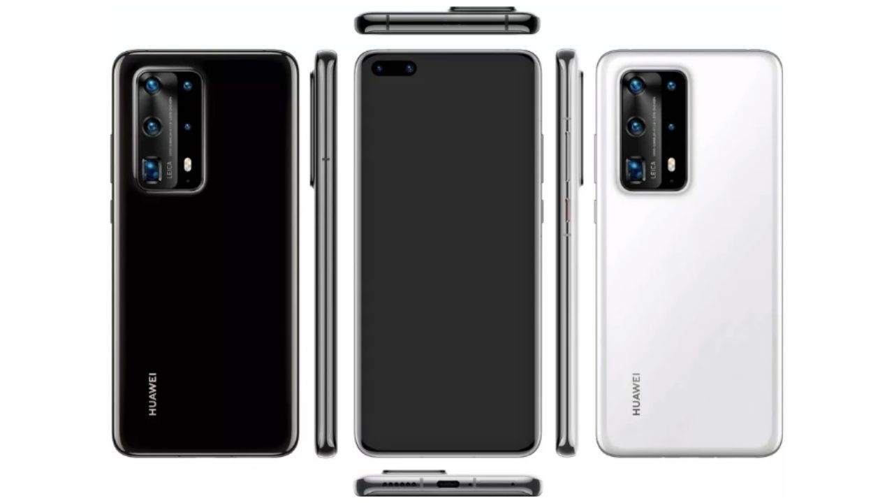 Huawei P40 serisinin resmi basın görseli sızdırıldı